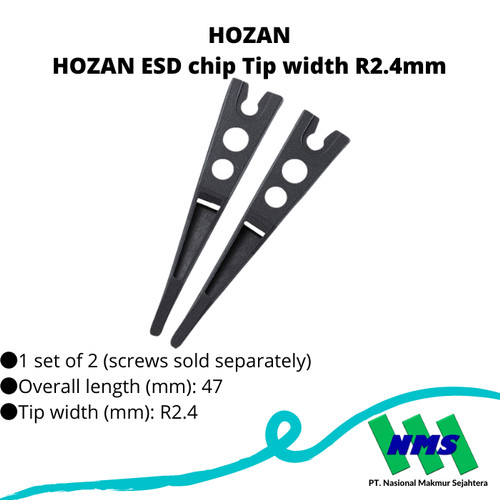 TRUSCO 818-3677 HOZAN ESD chip Tip width R2.4mm