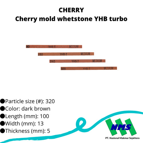 TRUSCO 121-8671 Cherry mold whetstone YHB turbo-2