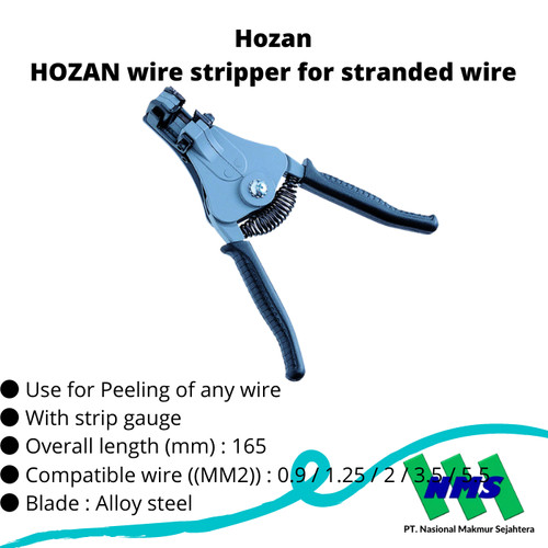 TRUSCO 322-0044 HOZAN wire stripper for stranded wire P-90-C