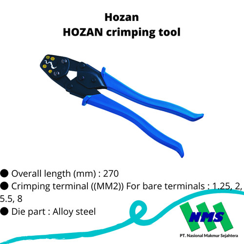 TRUSCO 322-0010 HOZAN crimping tool P-75