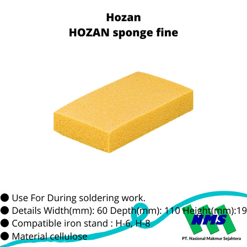 TRUSCO 120-4505 HOZAN sponge fine H-108