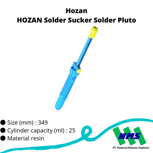 TURSCO 120-4009 HOZAN Solder Sucker Solder Pluto DS-017