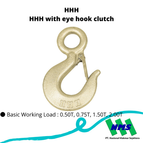 TRUSCO 359-7610 HHH with eye hook latch