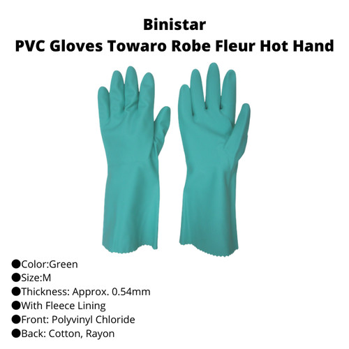 TRUSCO 377-4031 PVC Gloves Towaro Robe Fleur Hot Hand