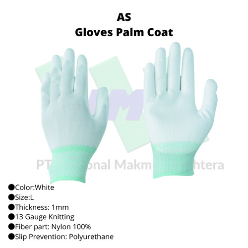 TRUSCO 819-3099 AS Gloves Palm Coat 1-4804-12