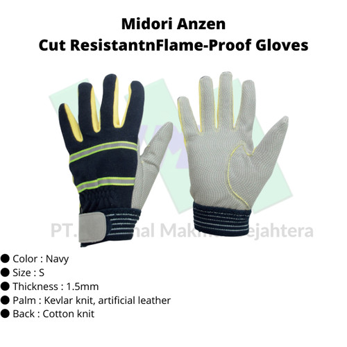 TRUSCO 819-2548 Cut ResistantnFlame-Proof Gloves