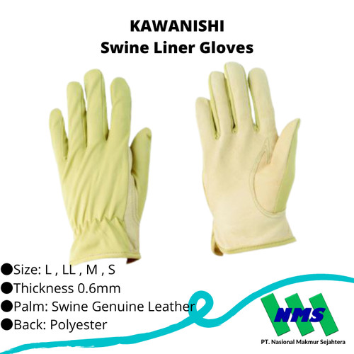 TRUSCO 366-4554 Swine Liner Gloves