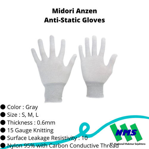 TRUSCO 416-9913 Anti-Static Gloves