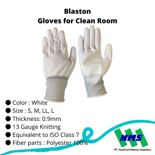 TRUSCO 787-0817 Gloves for Clean Room-2