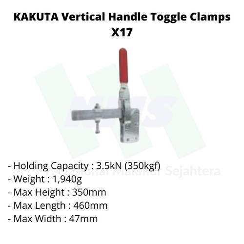 KAKUTA Vertical Handle Toggle Clamps X17