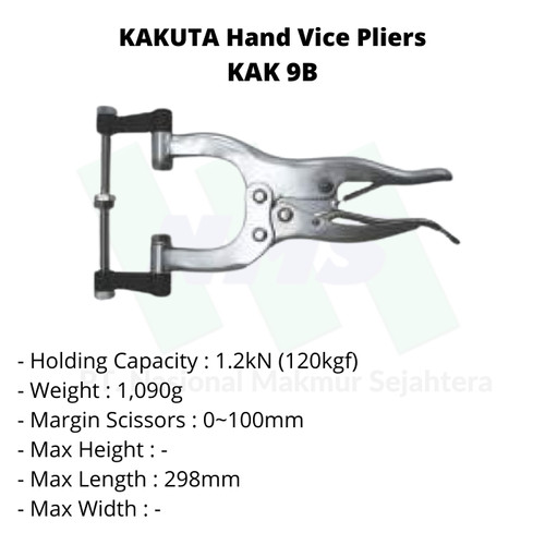 KAKUTA Hand Vice Pliers KAK 9B