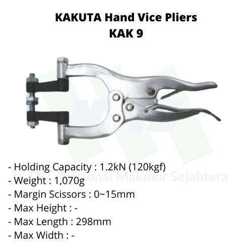 KAKUTA Hand Vice Pliers KAK 9