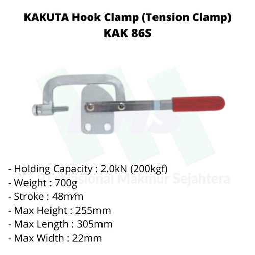 KAKUTA Hook Clamp (Tension Clamp) KAK 86S