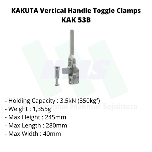 KAKUTA Vertical Handle Toggle Clamps KAK 53B