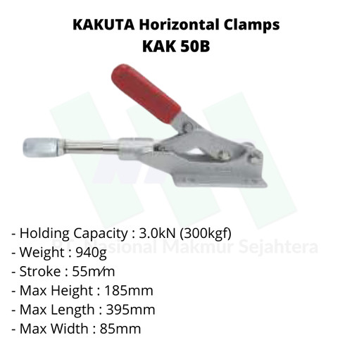 KAKUTA Horizontal Clamps KAK 50B