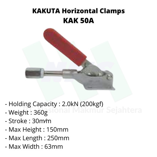 KAKUTA Horizontal Clamps KAK 50A