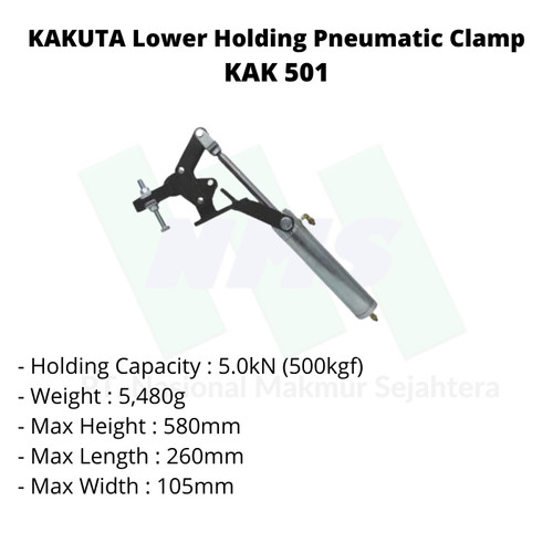 KAKUTA Lower Holding Pneumatic Clamp KAK 501