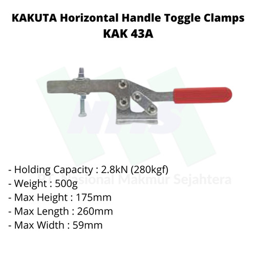 KAKUTA Horizontal Handle Toggle Clamps KAK 43A