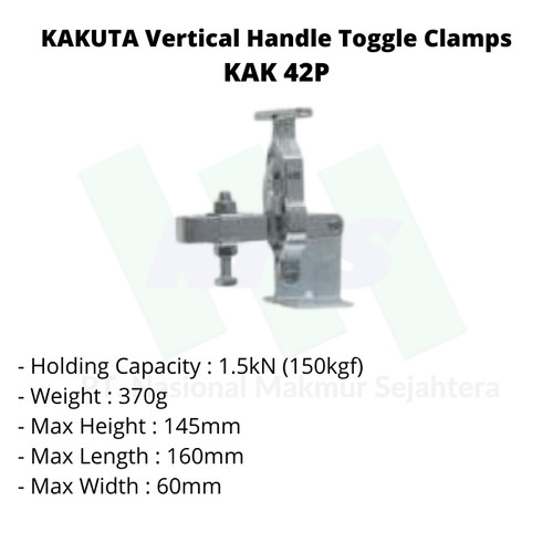 KAKUTA Vertical Handle Toggle Clamps KAK 42P