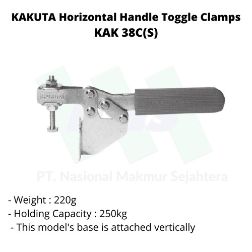 Kakuta Horizontal Handle Toggle Clamps KAK 38C(S)