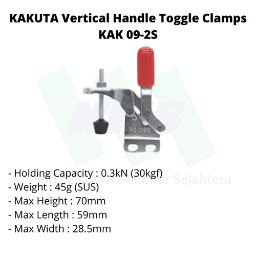 KAKUTA Vertical Handle Toggle Clamps KAK 09-2S