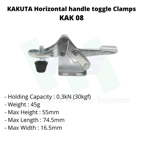 KAKUTA Horizontal Handle Toggle Clamps KAK 08S