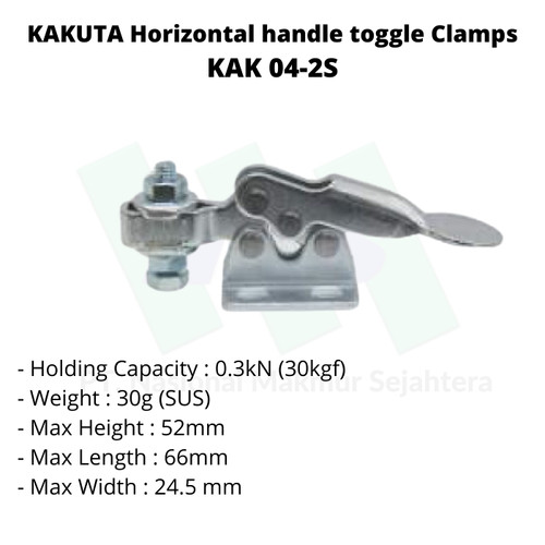 KAKUTA Horizontal handle toggle Clamps KAK 04-2S