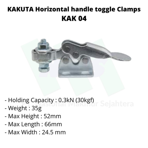 KAKUTA Horizontal handle toggle Clamps KAK 04