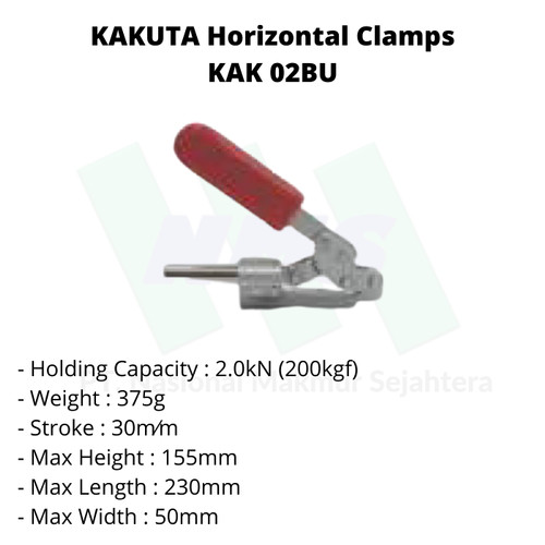 KAKUTA Horizontal Clamps KAK 02BU