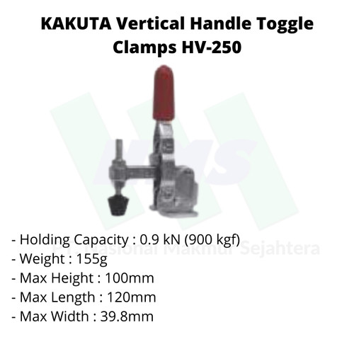 KAKUTA Vertical Handle Toggle Clamps HV250