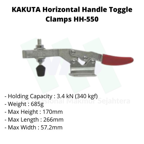 KAKUTA Horizontal Handle Toggle Clamps HH550