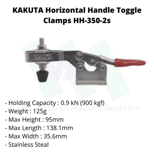 KAKUTA 'Horizontal Handle Toggle Clamps HH350-2S