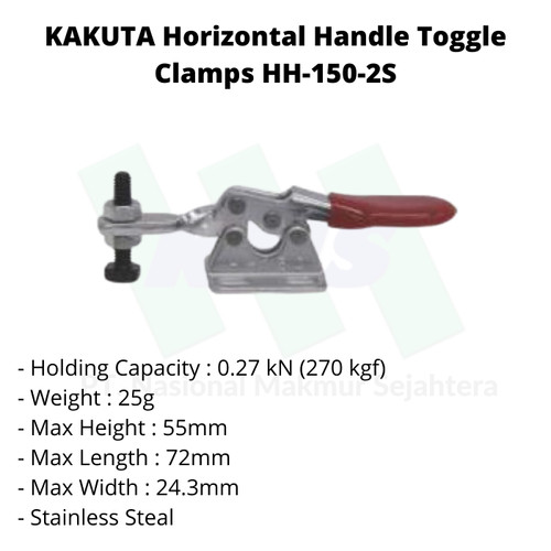 KAKUTA Horizontal Handle Toggle Clamps HH150-2S