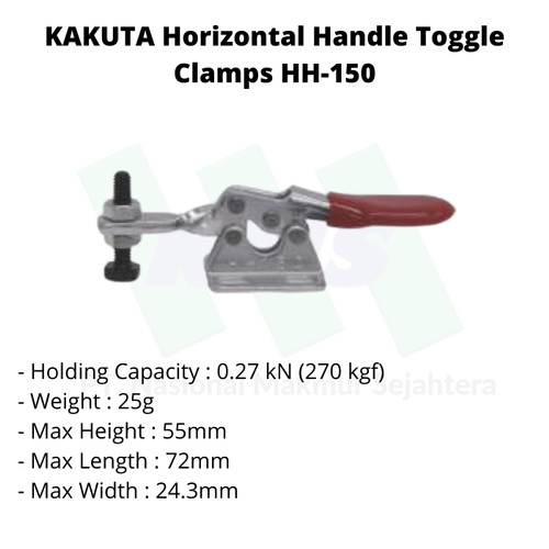 KAKUTA Horizontal Handle Toggle Clamps HH150