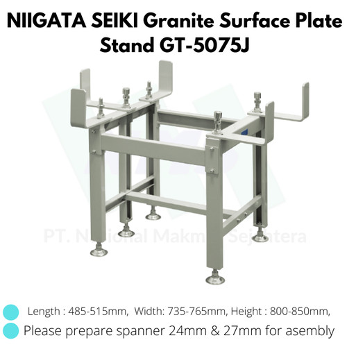 Niigata Seiki Granite Surface Plate Stand GT-5075J