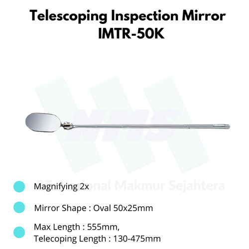 Telescoping Magnifying Inspection Mirror IMTR-50K