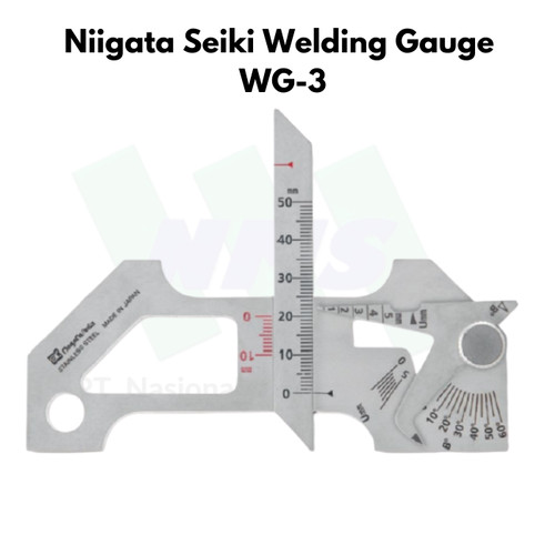 Niigata Seiki Welding Gauge WG-3