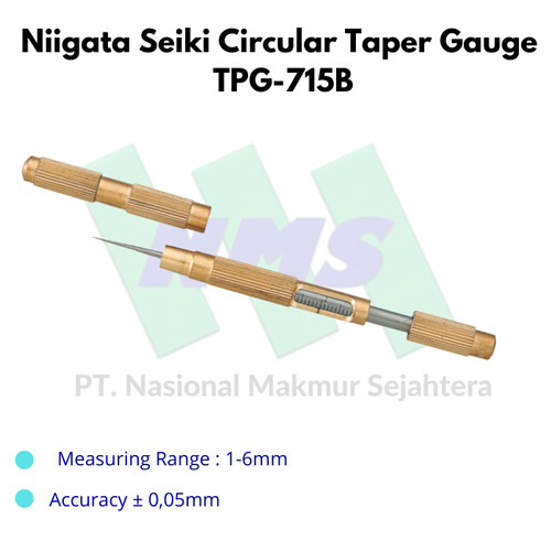 Niigata Seiki Circular Taper Gauge TPG-715B