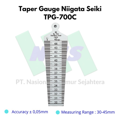 Taper Gauge TPG-700C Niigata Seiki