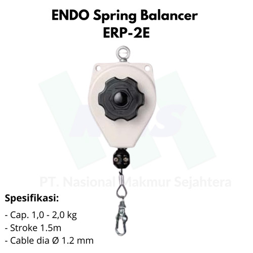 Spring Balancer Cap. 1-2kg stroke 1.5m ENDO ERP-2E