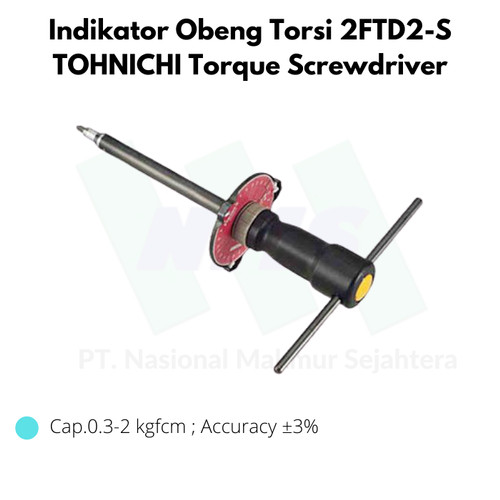 Indikator Obeng Torsi 2FTD2-S TOHNICHI Torque Screwdriver