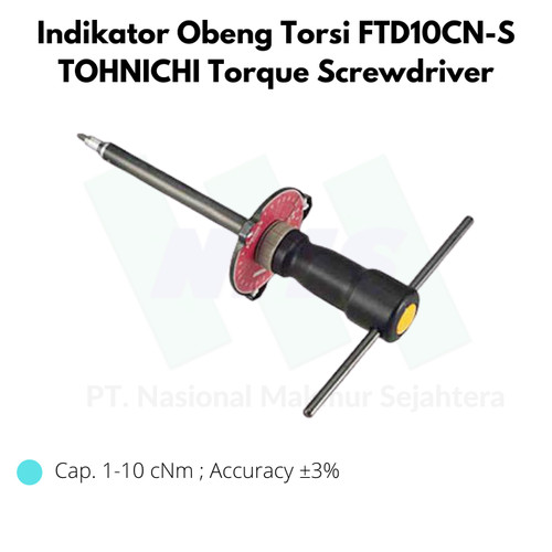 Indikator Obeng Torsi FTD10CN-S TOHNICHI Torque Screwdriver