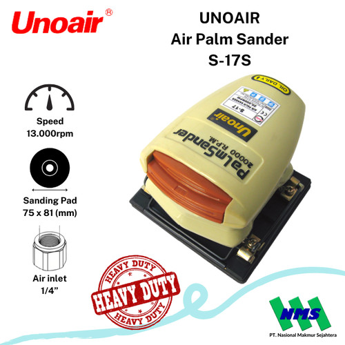 Unoair Air Palm Sander S-17S