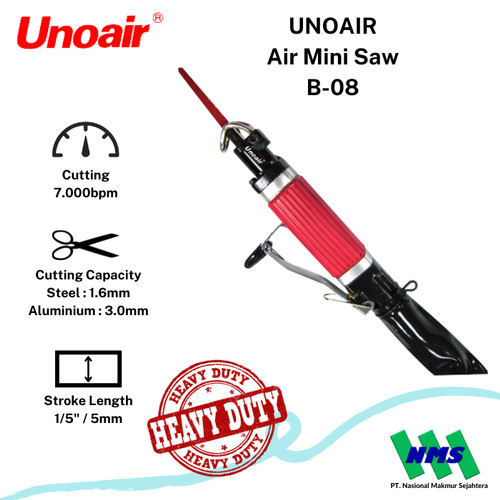 Mesin Gergaji Angin Air Mini Saw UNOAIR B-08