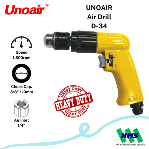 Bor Angin Air Drill UNOAIR D-34