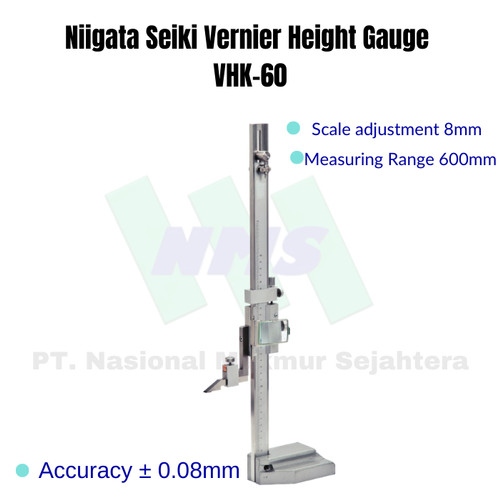 Niigata Seiki Vernier Height Gauge VHK-60