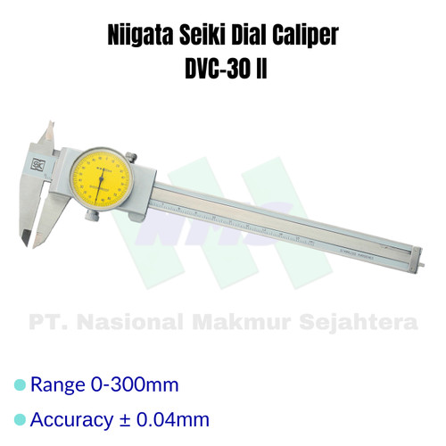 Niigata Seiki Dial Caliper/Jangka Sorong DVC-30II