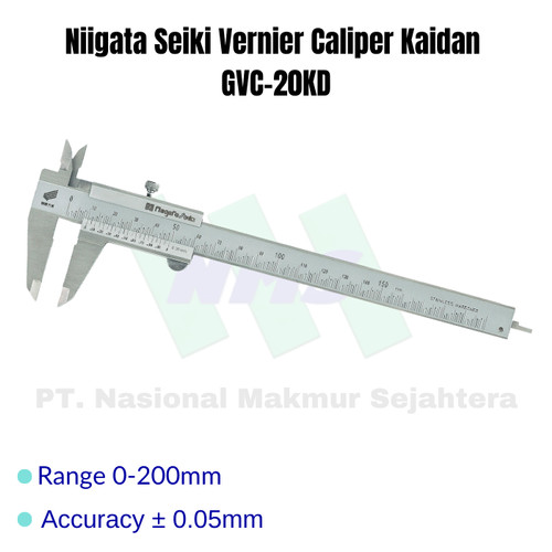 Niigata Seiki Vernier caliper Kaidan/Jangka Sorong GVC-20KD