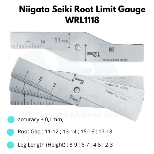 Niigata Seiki Root Limit Gauge WRL1118