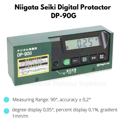 Niigata Seiki Digital Protactor DP-90G